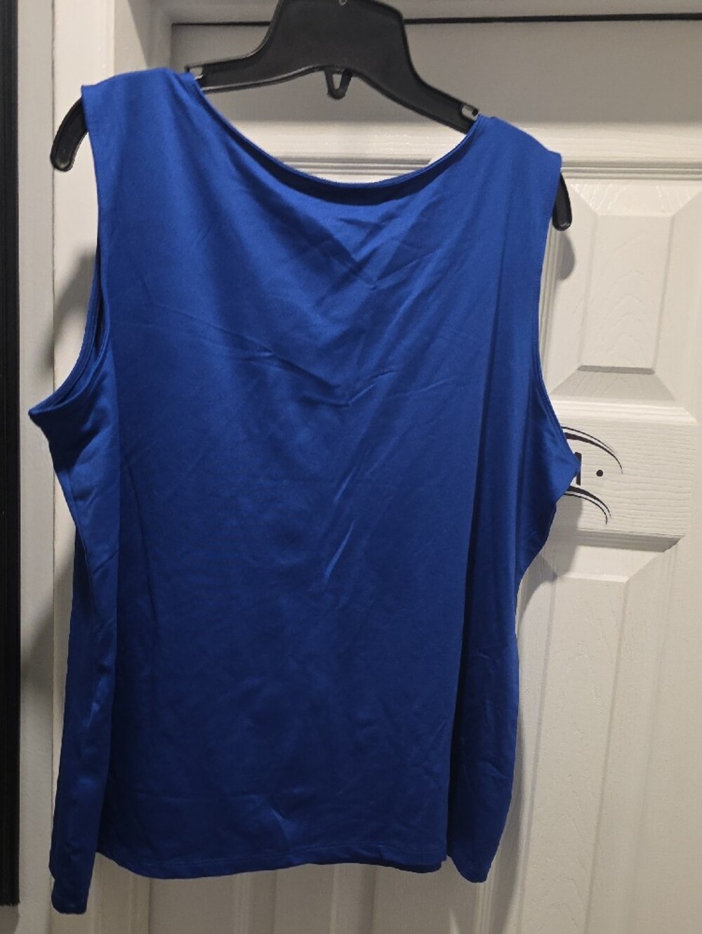 Charter Club Royal Blue Scoop Neck Tank - Picture 3 of 3
